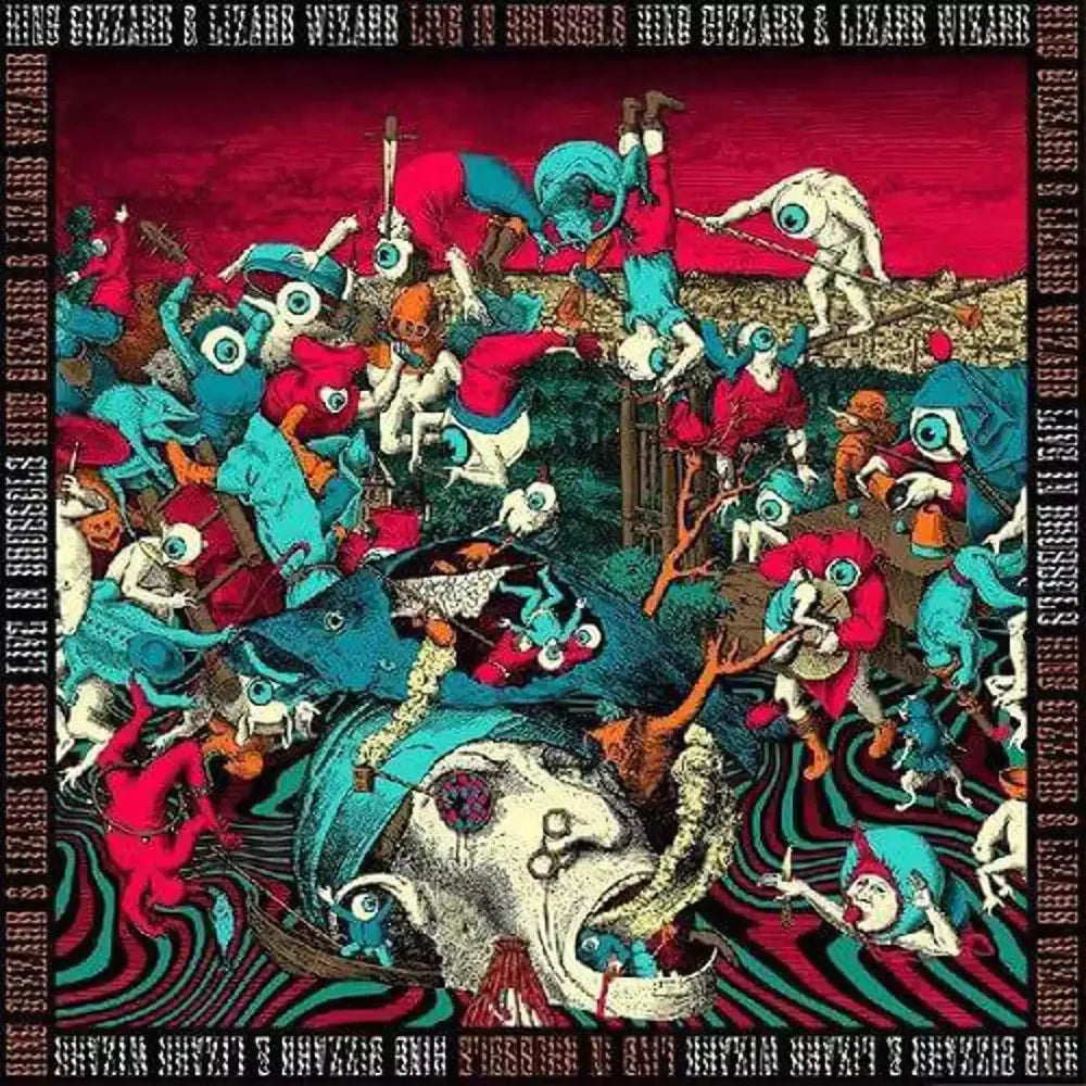 King Gizzard & The Lizard Wizard - Live In Brussels (Fuzz Club) (Colored Vinyl) (Wht)