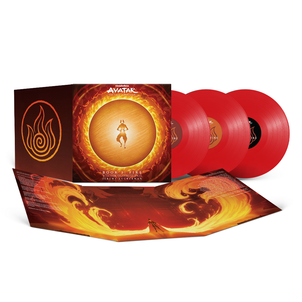 Jeremy Zuckerman - Avatar: The Last Airbender - Book 3: Fire (Music from the Animated Series) (Red)
