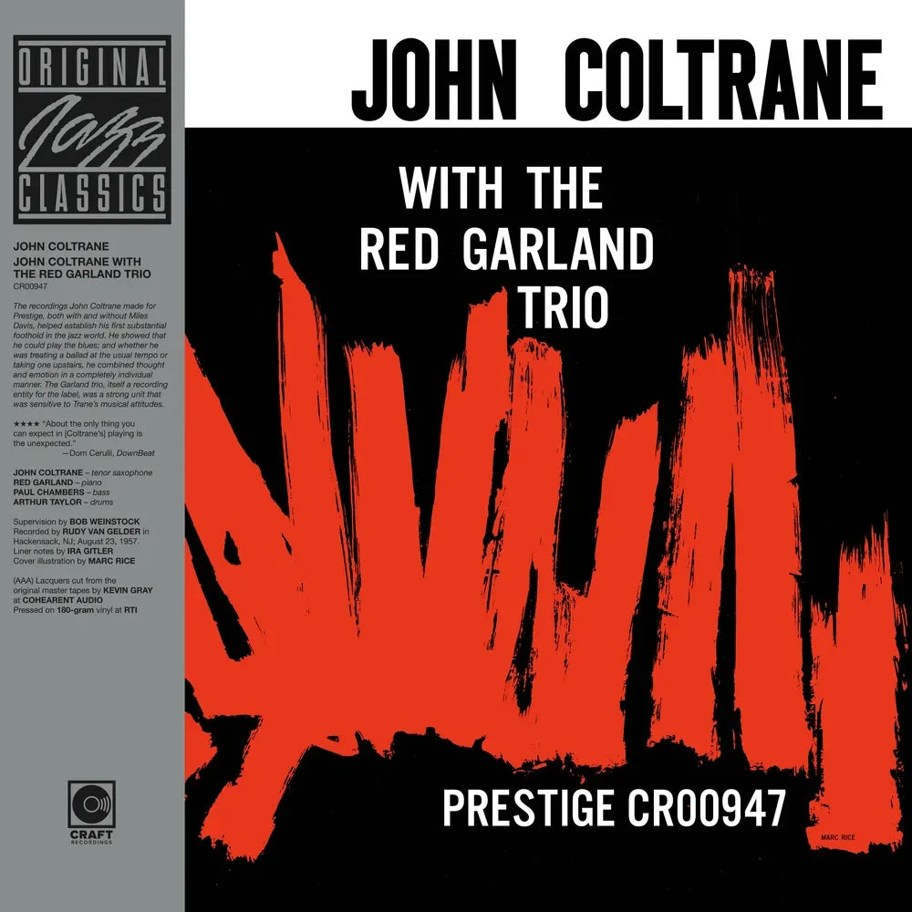 [PRE-ORDER] John Coltrane - John Coltrane With The Red Garland Trio - Original Jazz Classics Series (180g black tip-on w obi)