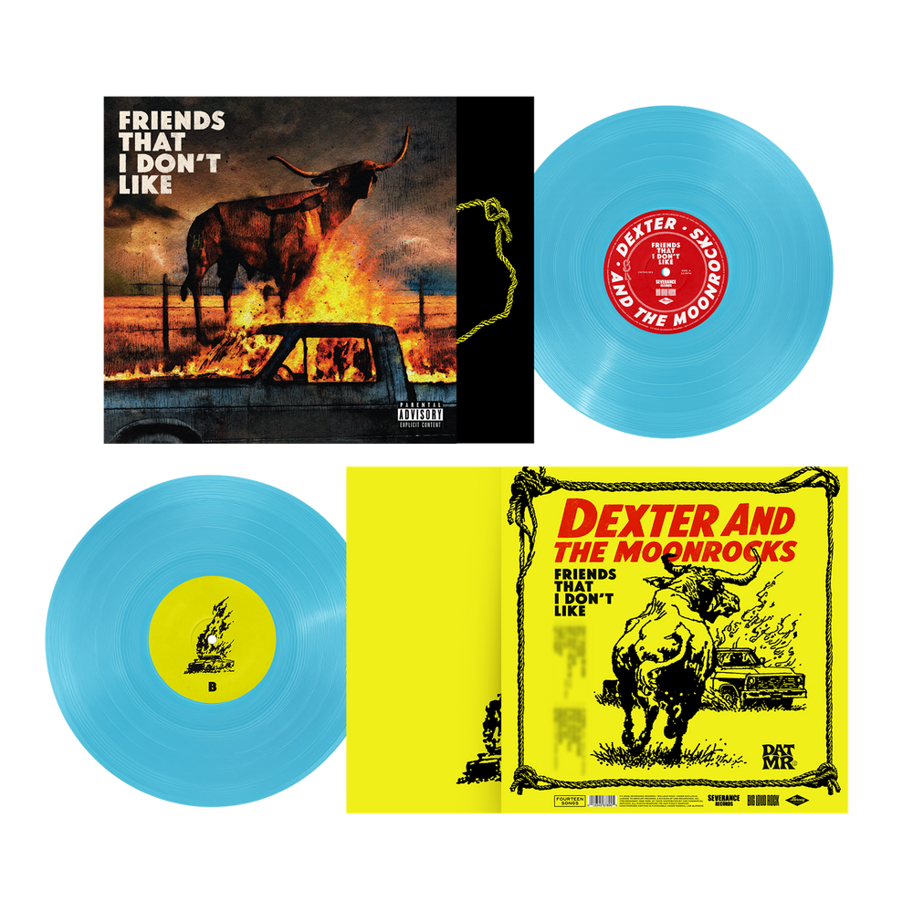 [PRE-ORDER] Dexter & Moonrocks - Friends That I Don't Like (Indie Exclusive Blizzard Blue)