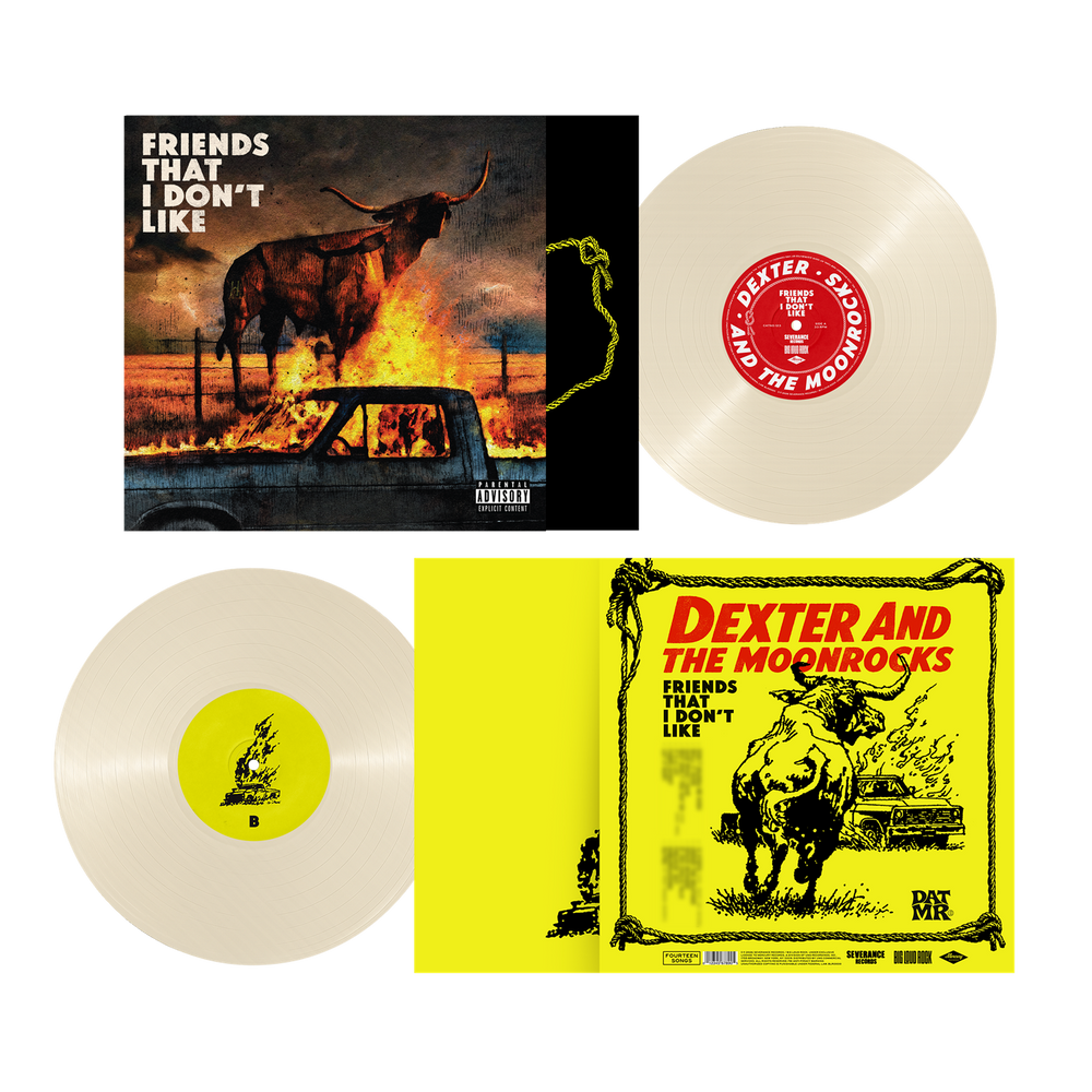 [PRE-ORDER] Dexter & Moonrocks - Friends That I Don't Like (Cream White)