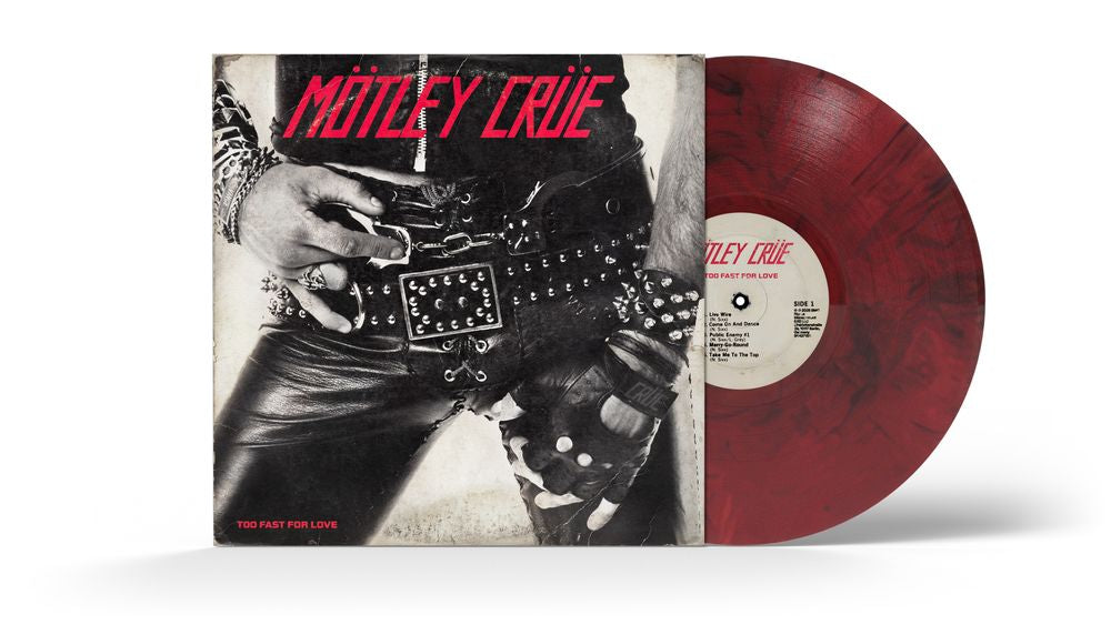 [PRE-ORDER] Motley Crue - Too Fast for Love - 45th Anniversary Edition (Indie Exclusive Red/Black Smoke)
