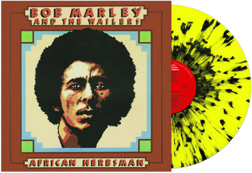 Bob Marley & the Wailers - African Herbsman - Yellow/black Splatter