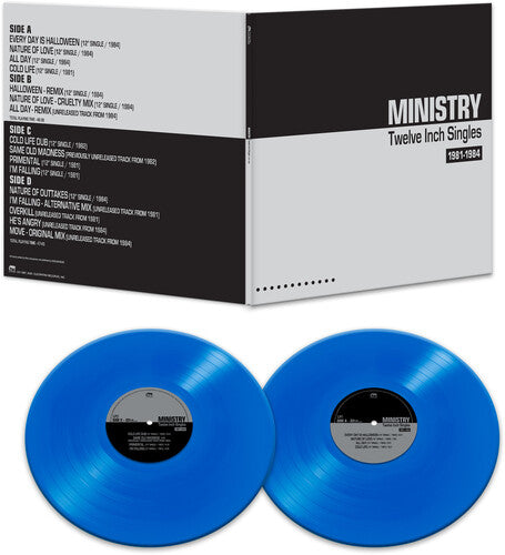 Ministry - Twelve Inch Singles 1981-1984 - BLUE