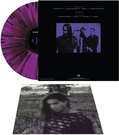 Razed in Black - Oh My Goth! - Purple Black Splatter
