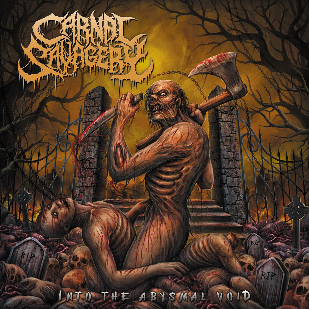 Carnal Savagery - Into The Abysmal Void (Colored Vinyl) (Clear Vinyl) (Limited Edition) (Ylw)
