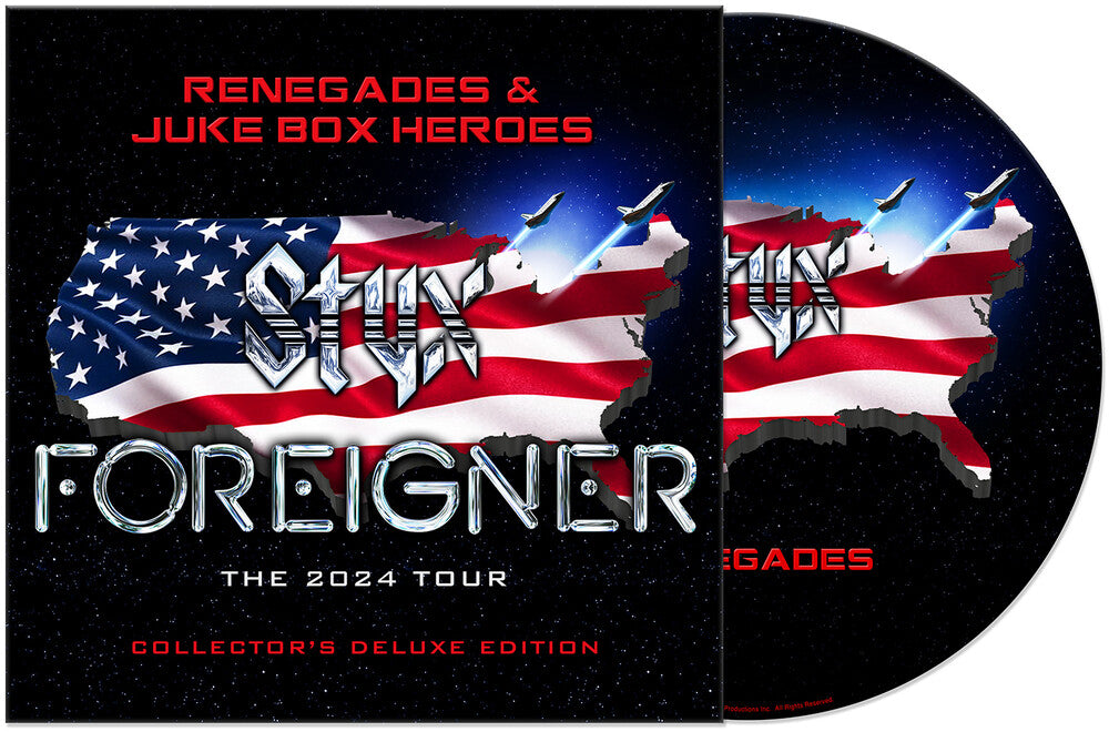Styx & Foreigner - Renegades & Juke Box Heroes (Deluxe) (Pict)