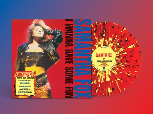 Samantha Fox - I Wanna Have Some Fun - 140-Gram Red, Black & Yellow Colored Vinyl