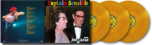 Captain Sensible - Meathead - Orange Crystal Vinyl