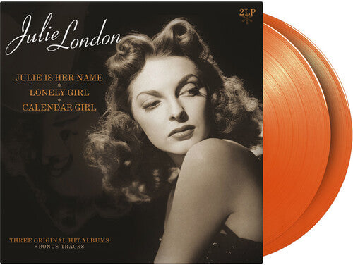 Julie London - Julie Is Her Name / Lonely Girl / Calender Girl - Ltd 180gm Orange Vinyl