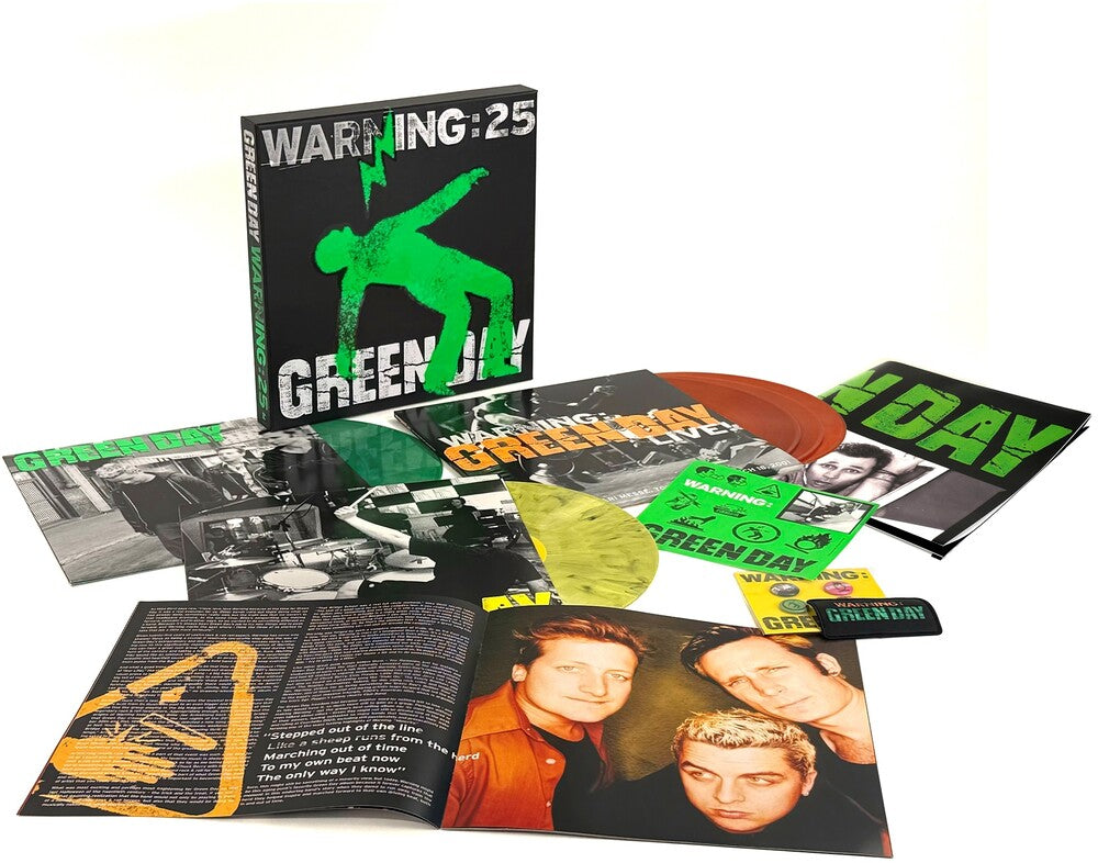 Green Day - Warning (25th Anniversary Deluxe Edition) (Green, Yellow, and Orange LP)