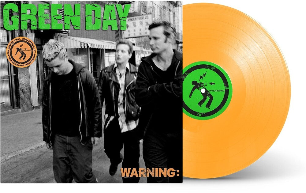 Green Day - Warning (25th Anniversary Deluxe Edition) (Neon Orange LP)