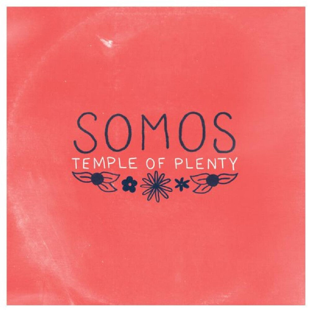 Somos - Temple Of Plenty - Red & Sea Glass Blue Splash