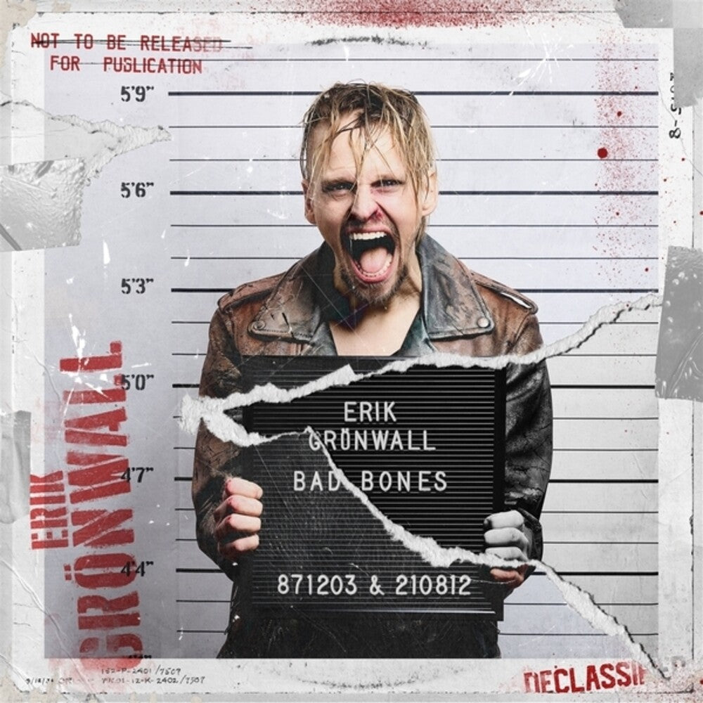 Erik Gronwall - Bad Bones (red Splatter Vinyl) (i)