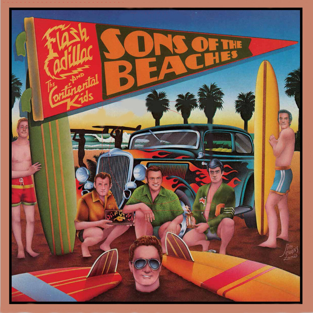 Flash Cadillac & the Continental Kids - Sons of the Beaches (coral Beach Vinyl)