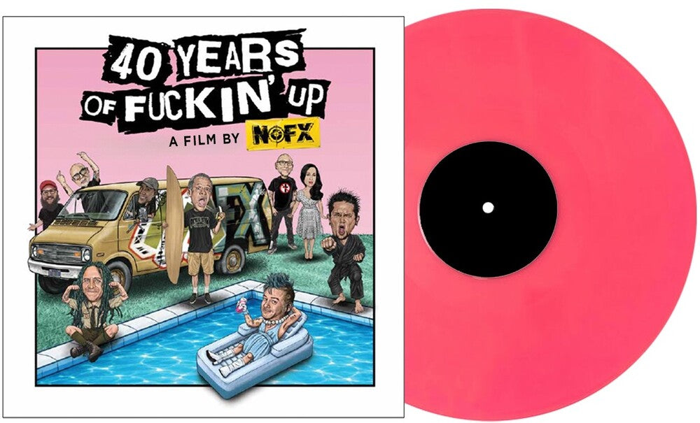 [PRE-ORDER] NOFX - 40 Years of Fuckin' Up: Soundtrack (Pink)
