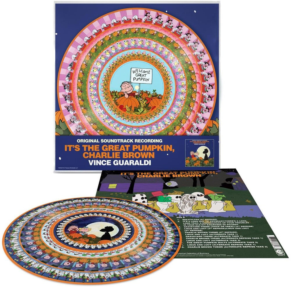 Vince Guaraldi Trio - It's The Great Pumpkin, Charlie Brown - (Zoetrope picture disc (45RPM))