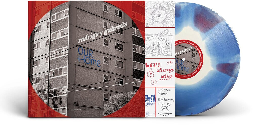 [PRE-ORDER] Rodrigo Y Gabriela - OurHome (White, Red & Blue Layered)