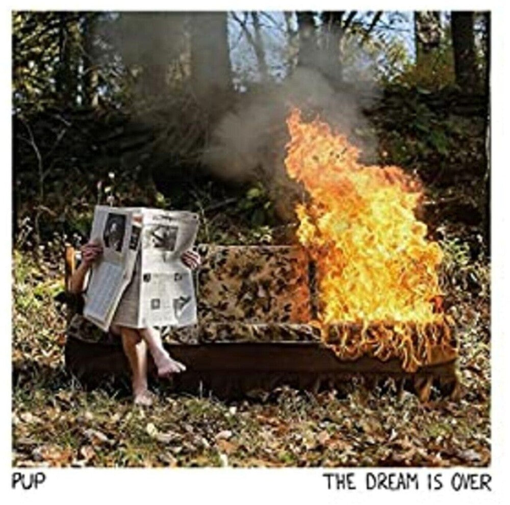 Pup - Dream Is Over - Clear W/ Red & Orange Swirl (Clear Vinyl)