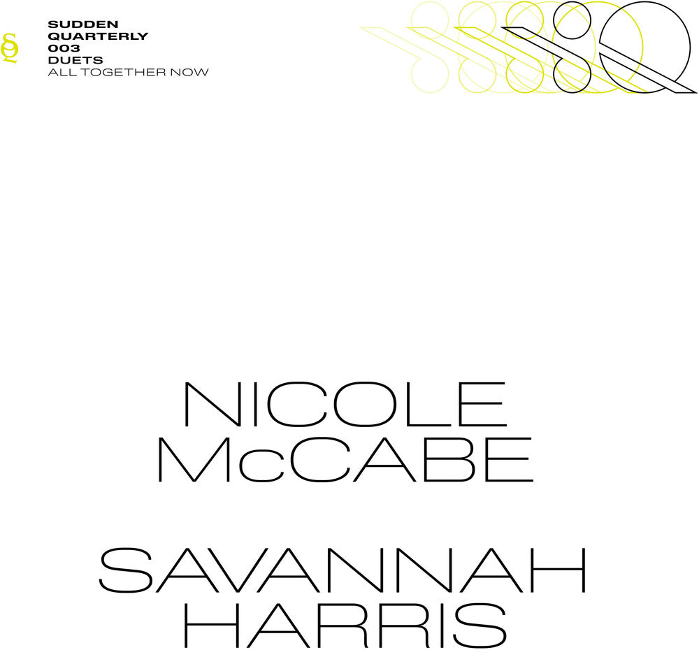 [PRE-ORDER] Nicole Mccabe  / Harris,Savannah - All Together Now (LP)