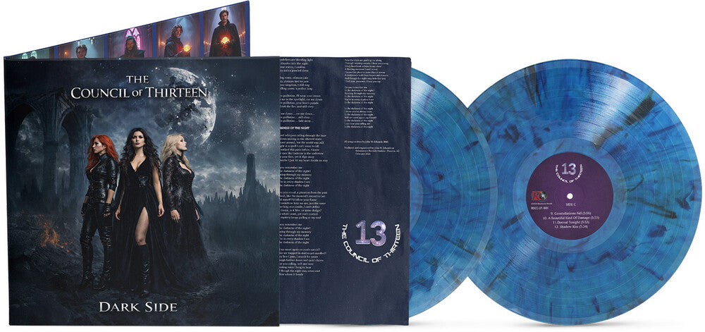 [PRE-ORDER] Council Of Thirteen - Dark Side (Blue) (Colored Vinyl) (Gate) (Limited Edition)
