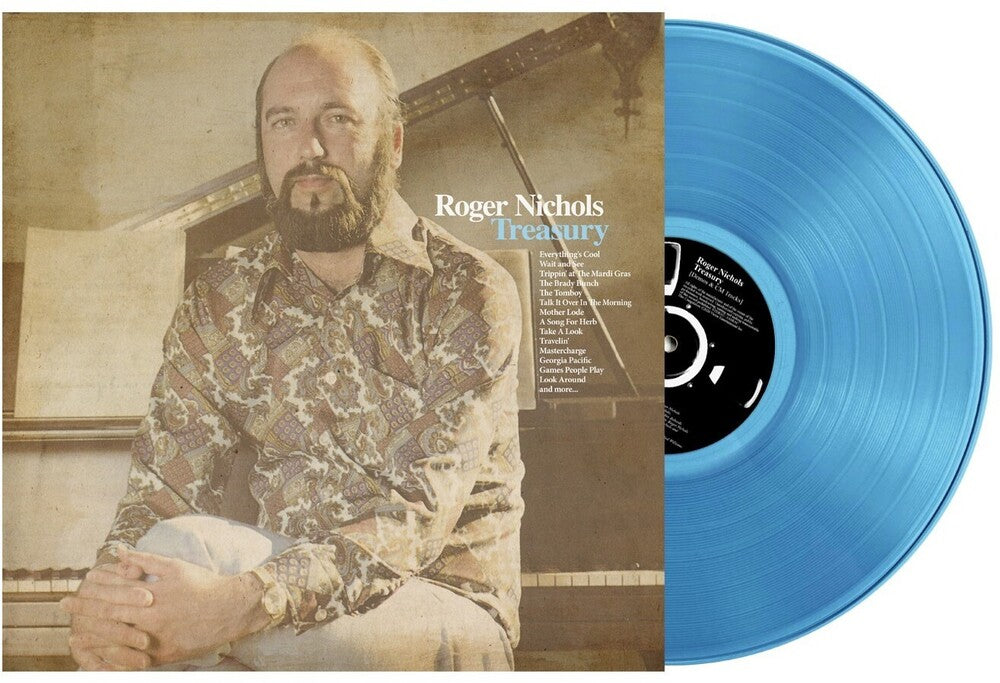 [PRE-ORDER] Roger Nichols  & The Small Circle Of Friends - Roger Nichols Treasury (Demo & Cm Tracks) (Blue) (LP)