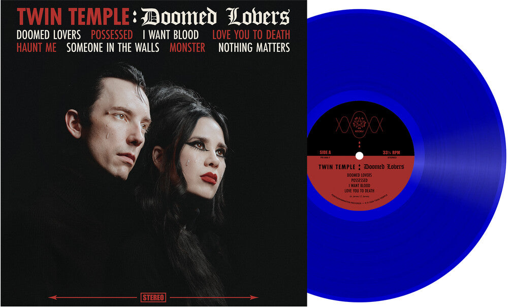 [PRE-ORDER] Twin Temple - Doomed Lovers (Indie Exclusive Crying Translucent Blue)