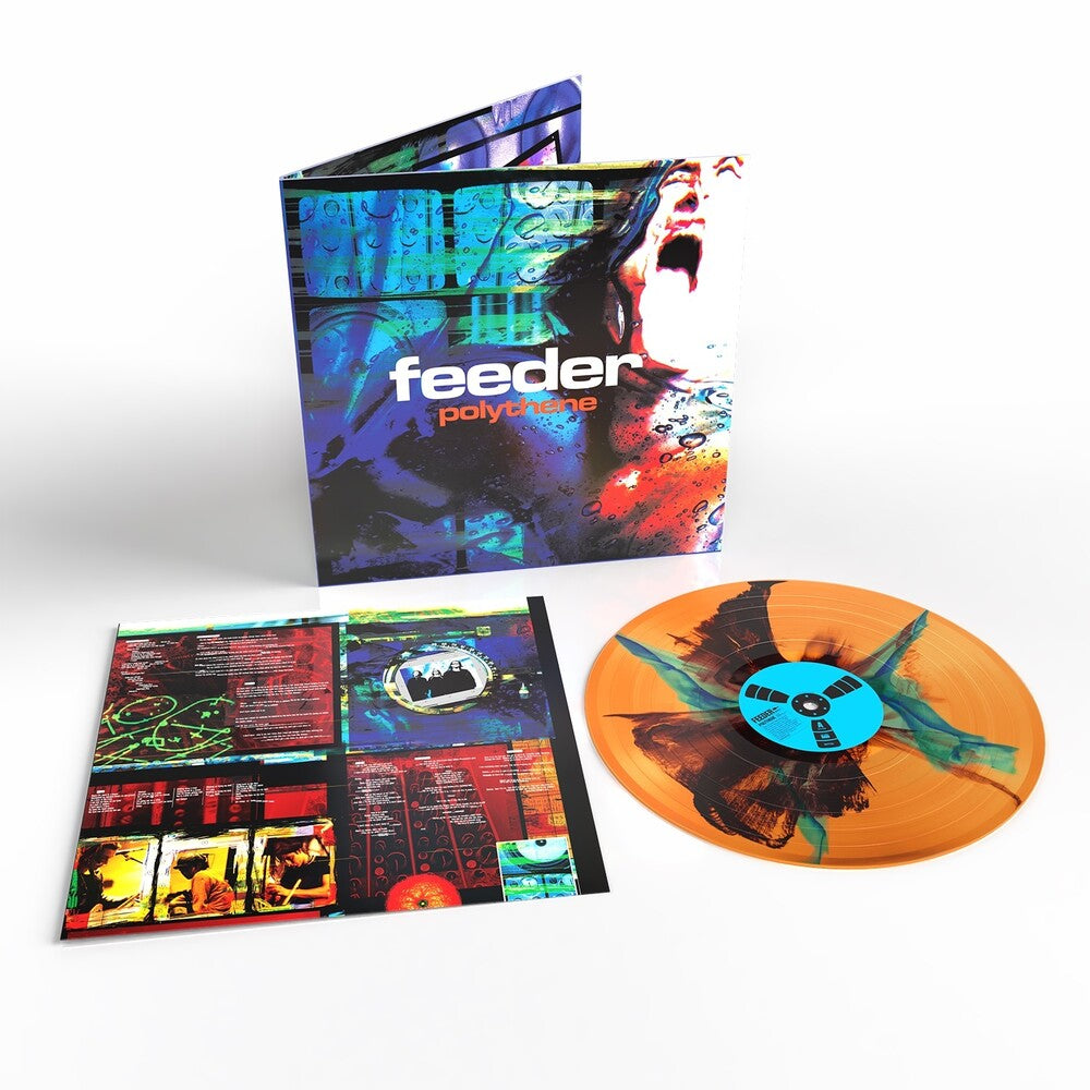 [PRE-ORDER] Feeder - Polythene - 30th Anniversary (Transparent Orange/Black/Blue)