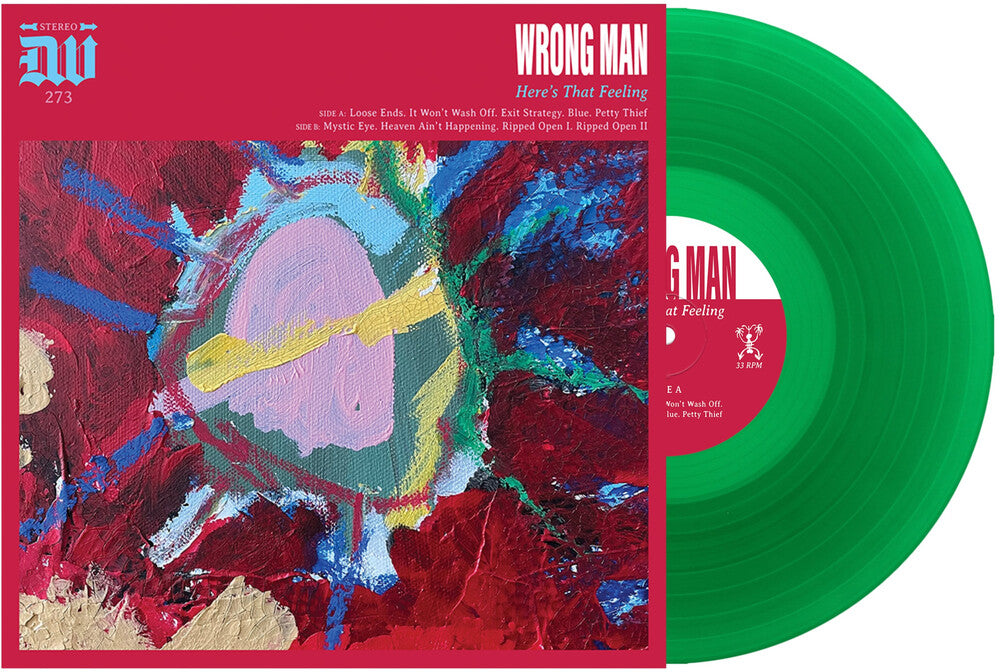 [PRE-ORDER] Wrong Man - Here's That Feeling (Colored Vinyl)