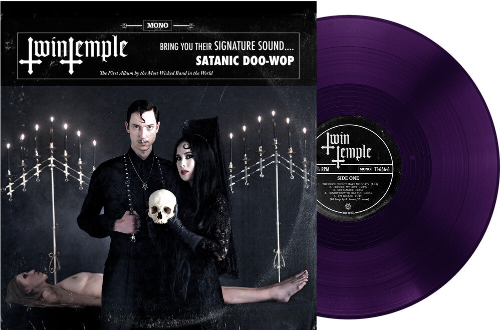 [PRE-ORDER] Twin Temple - Twin Temple (Bring You Their Signature Sound.... Satanic Doo-Wop) (Ritual Wine)