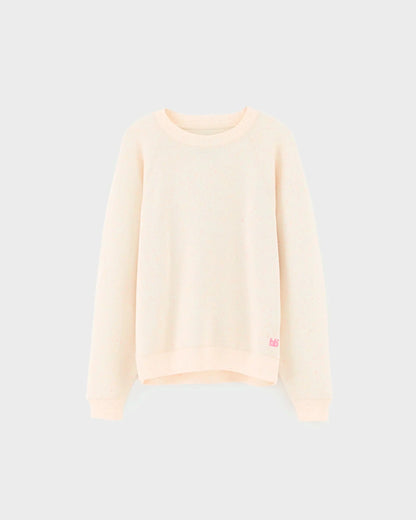 Fella Relaxed Sweatshirt (Ecru + Flash Wash)