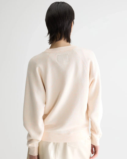 Fella Relaxed Sweatshirt (Ecru + Flash Wash)