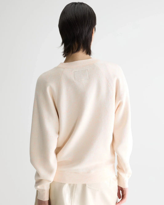 Fella Relaxed Sweatshirt (Ecru + Flash Wash)