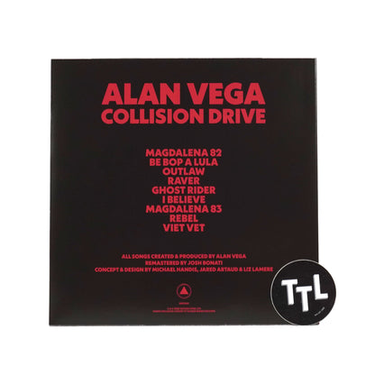 Alan Vega: Collision Drive (Colored Vinyl)