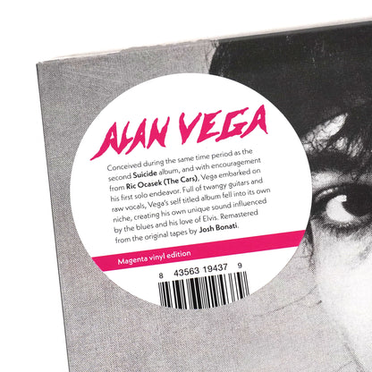 Alan Vega: Alan Vega (Colored Vinyl)
