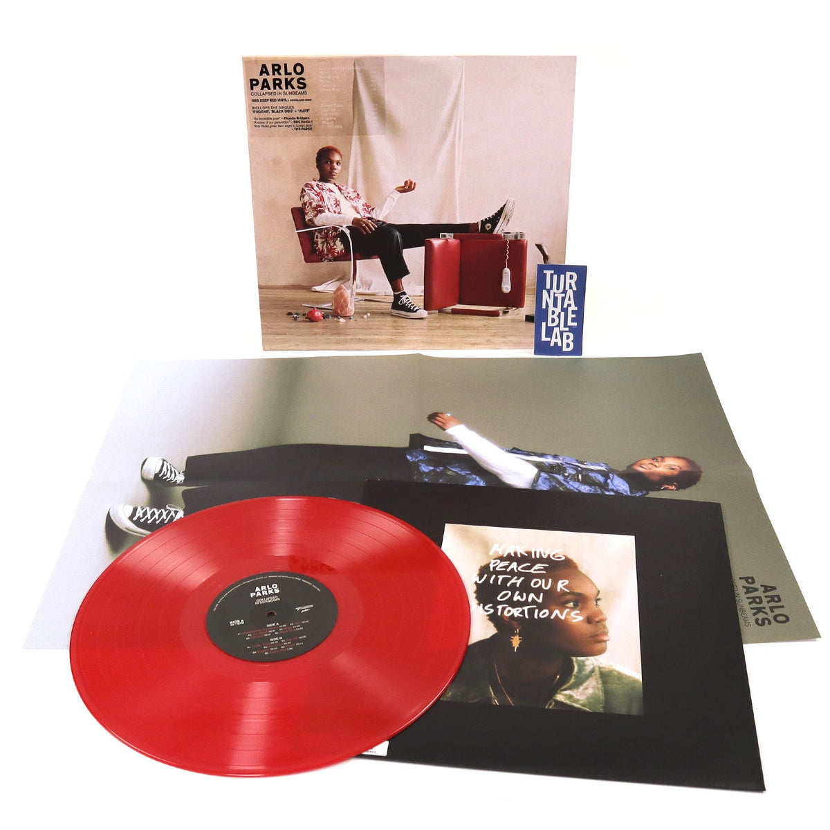 Arlo Parks: Collapsed In Sunbeams (180g, Red Colored Vinyl)