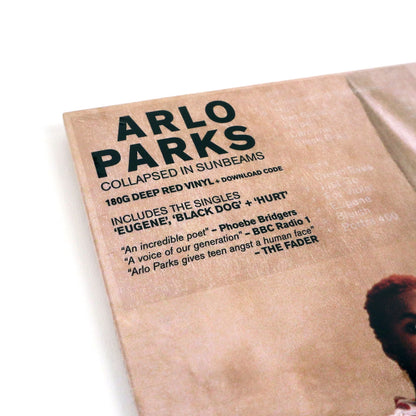 Arlo Parks: Collapsed In Sunbeams (180g, Red Colored Vinyl)
