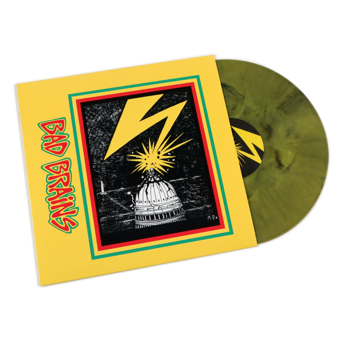 Bad Brains: Bad Brains (Black & Yellow Colored Vinyl)