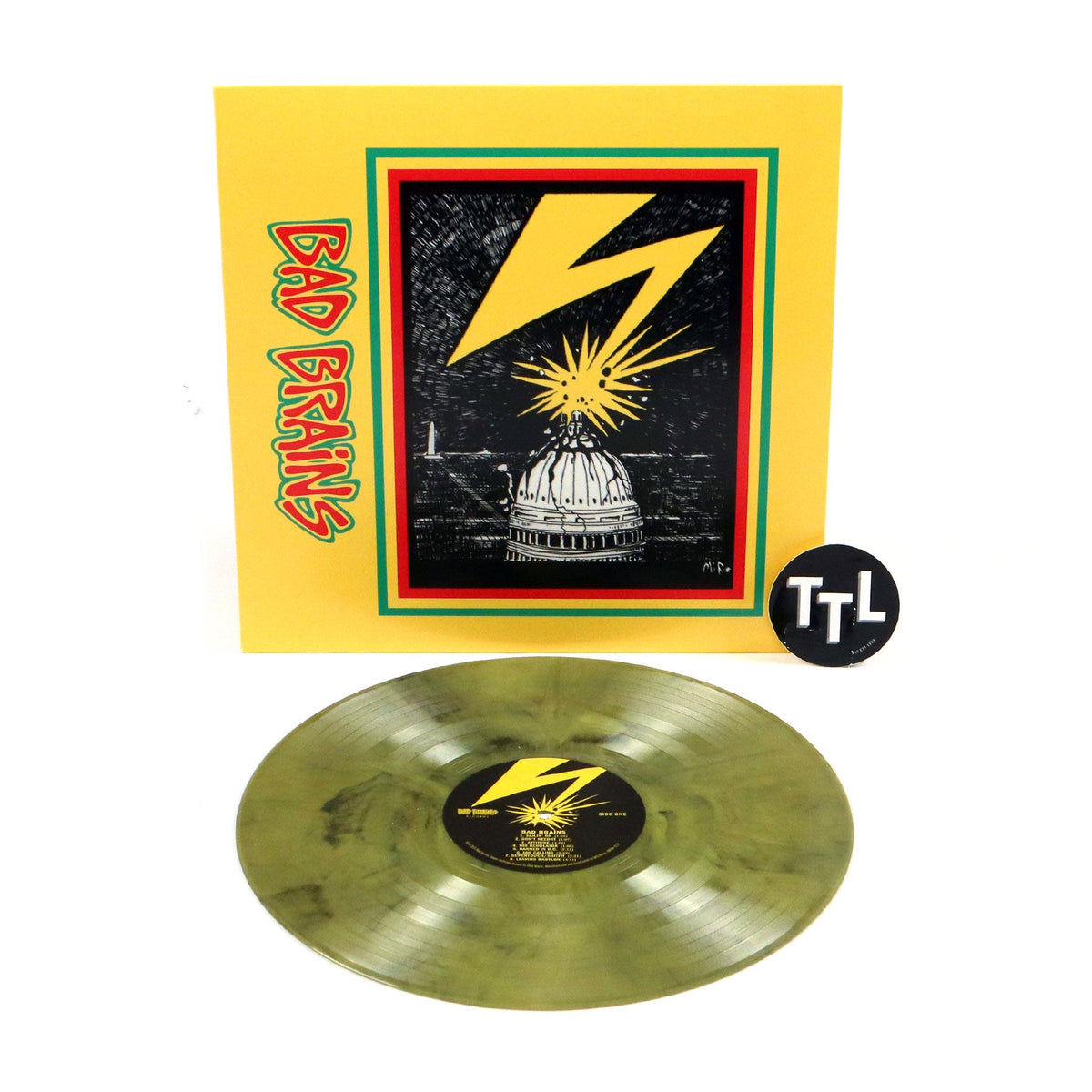 Bad Brains: Bad Brains (Black & Yellow Colored Vinyl)