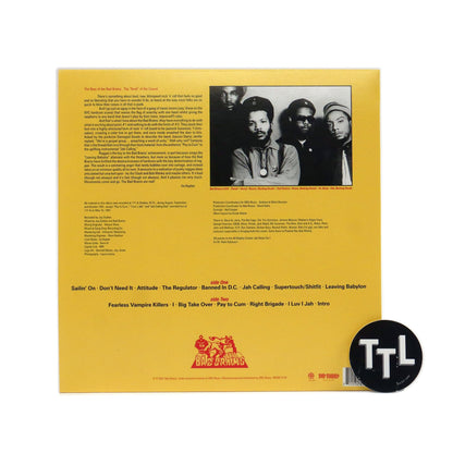 Bad Brains: Bad Brains (Black & Yellow Colored Vinyl)