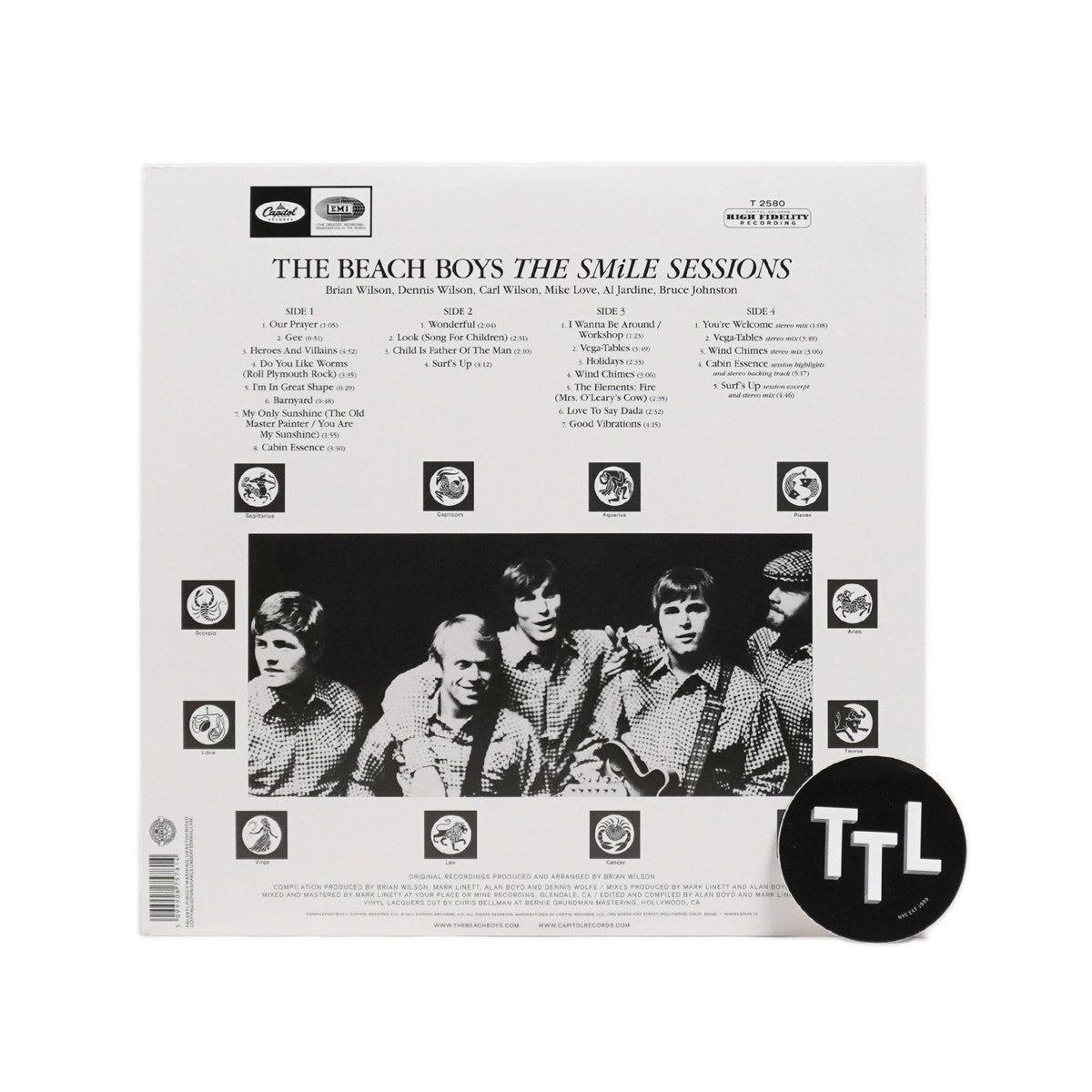 The Beach Boys: The Smile Sessions Vinyl 2LP