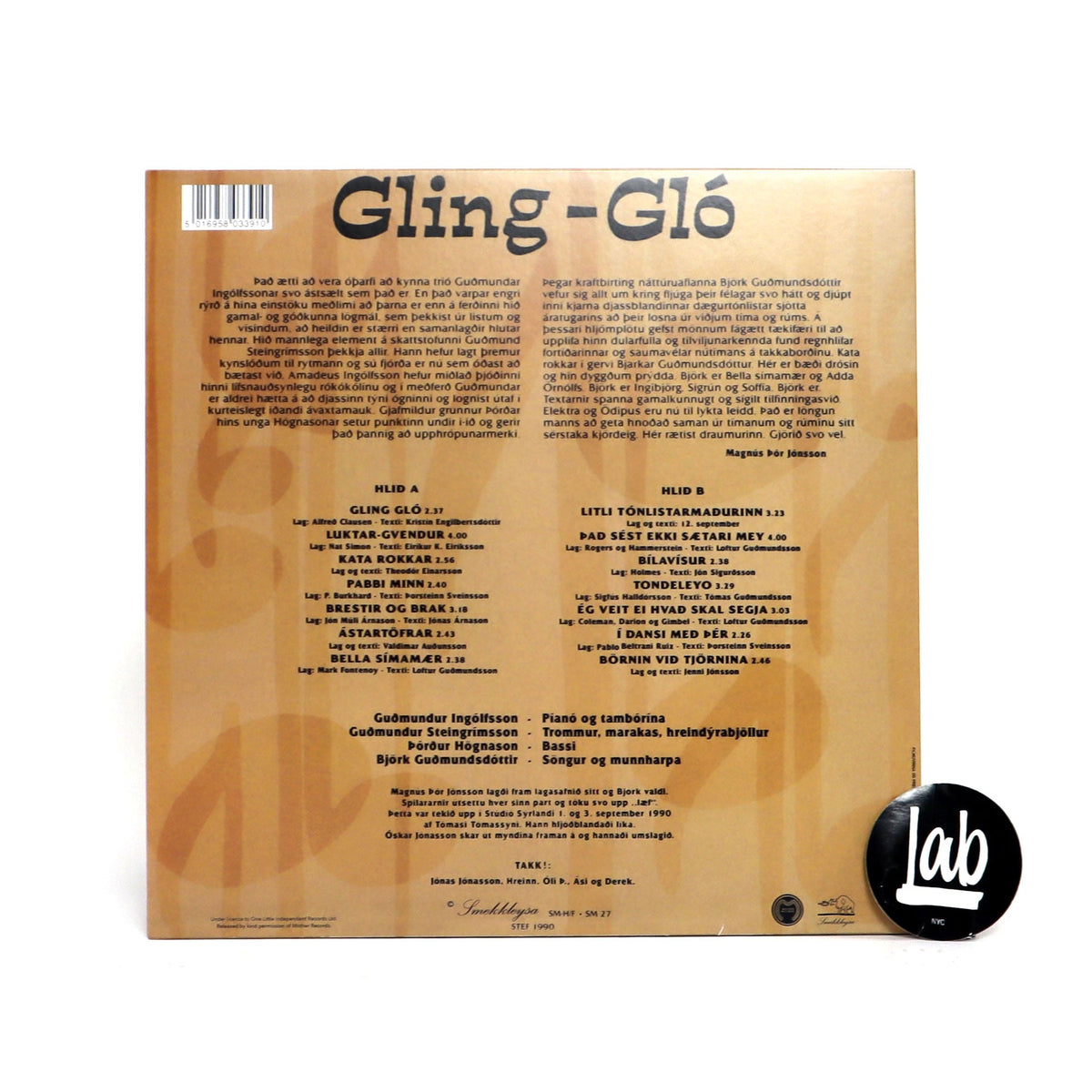 Bjork: Gling-Glo