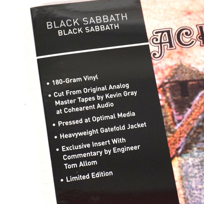 Black Sabbath: Black Sabbath (Rhino High Fidelity 180g)