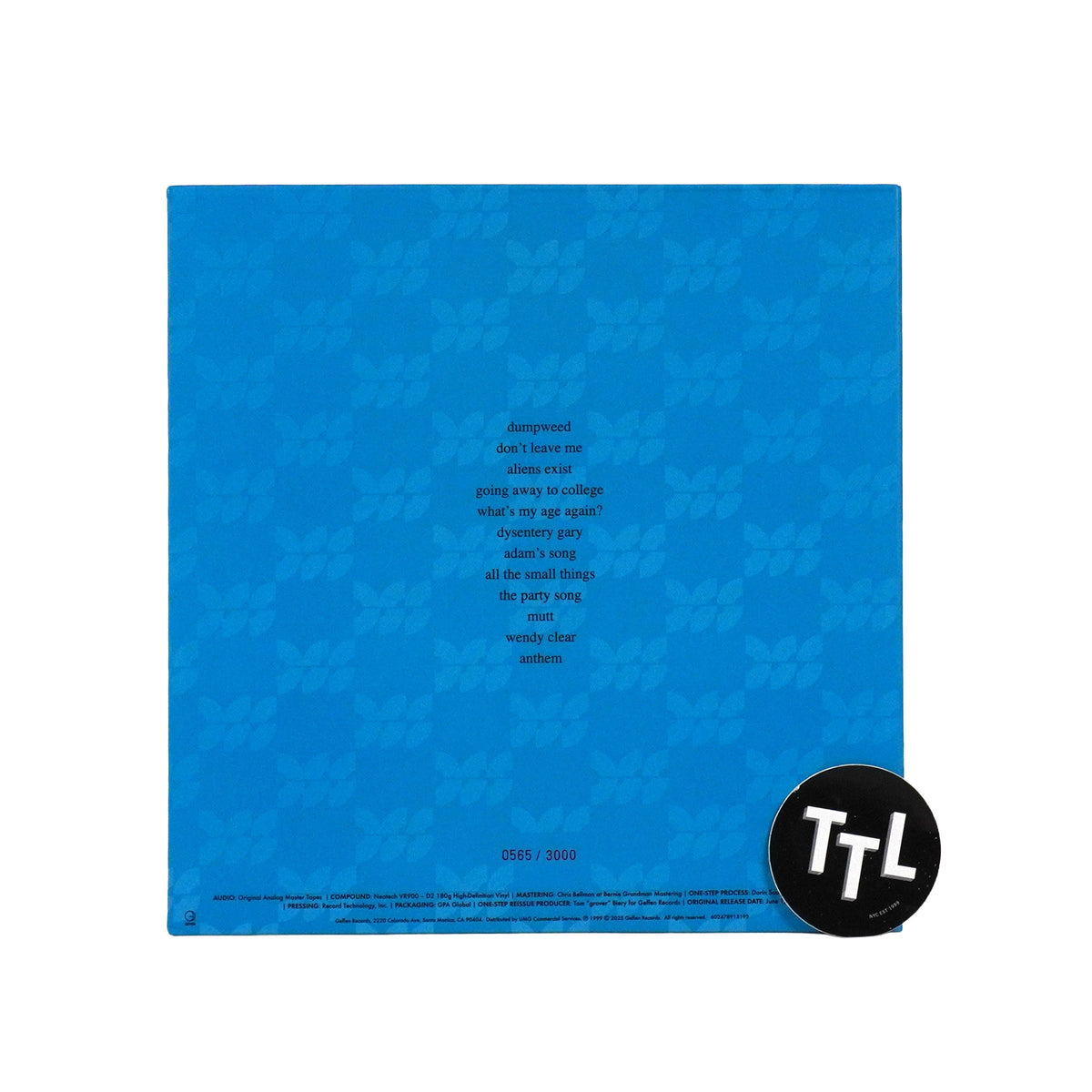 Blink-182: Enema Of The State (DSS One-Step 180g)