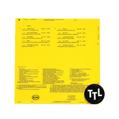 Bon Iver: Volumes One - Selections From Music Concerts 2019-2023 Bon Iver 6 Piece Band