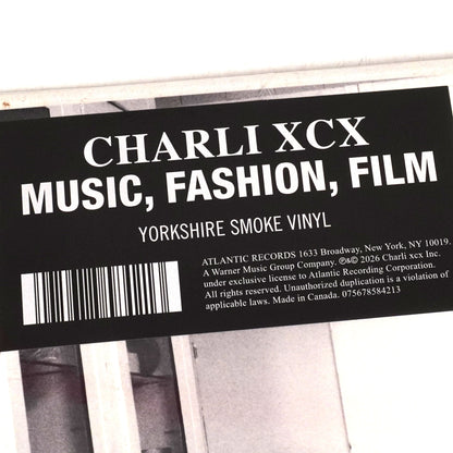 Charli XCX: Music, Fashion, Film (Indie Exclusive Smoke Colored Vinyl)