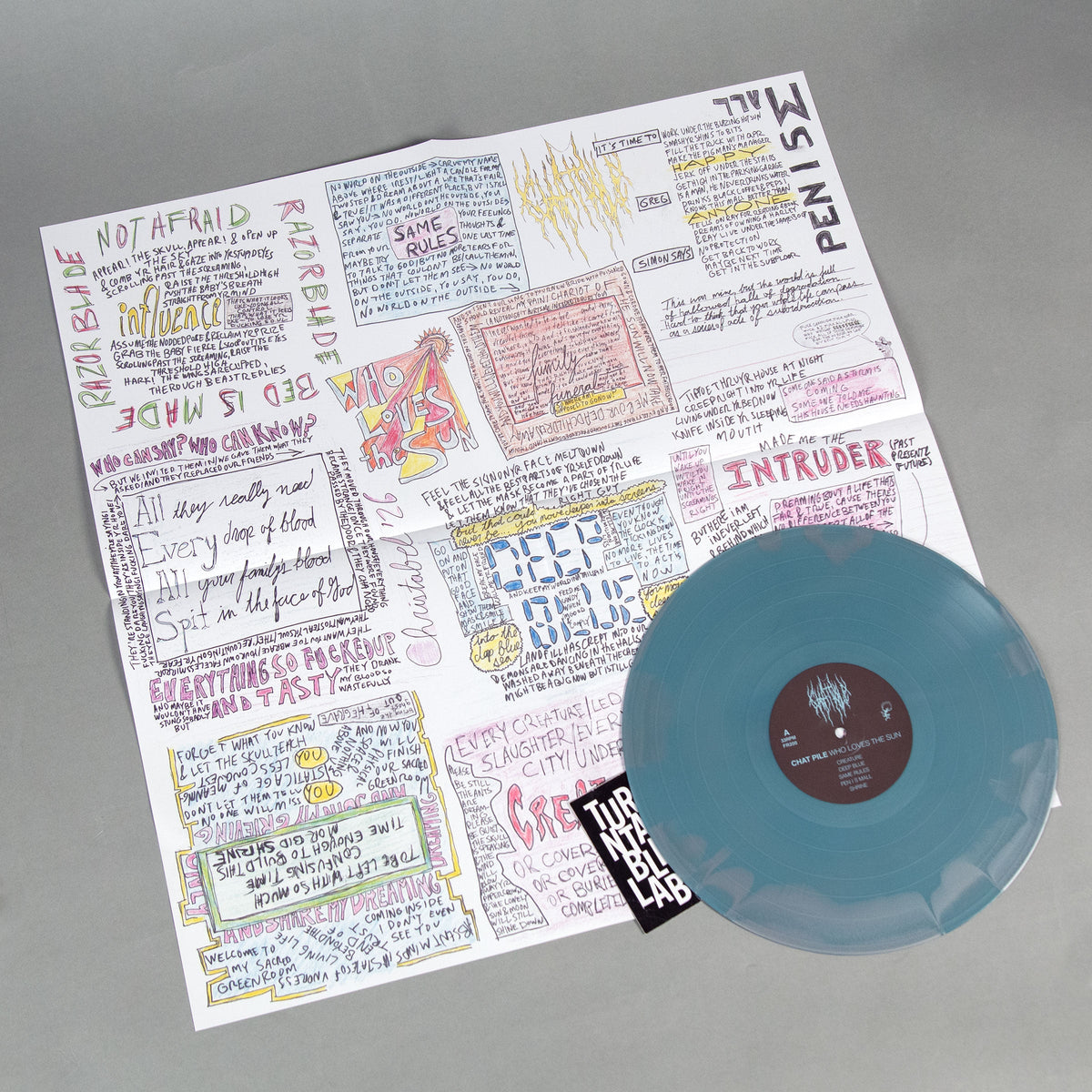 Chat Pile: Who Loves The Sun (Colored Vinyl)  - Turntable Lab Exclusive - LIMIT 2 PER CUSTOMER