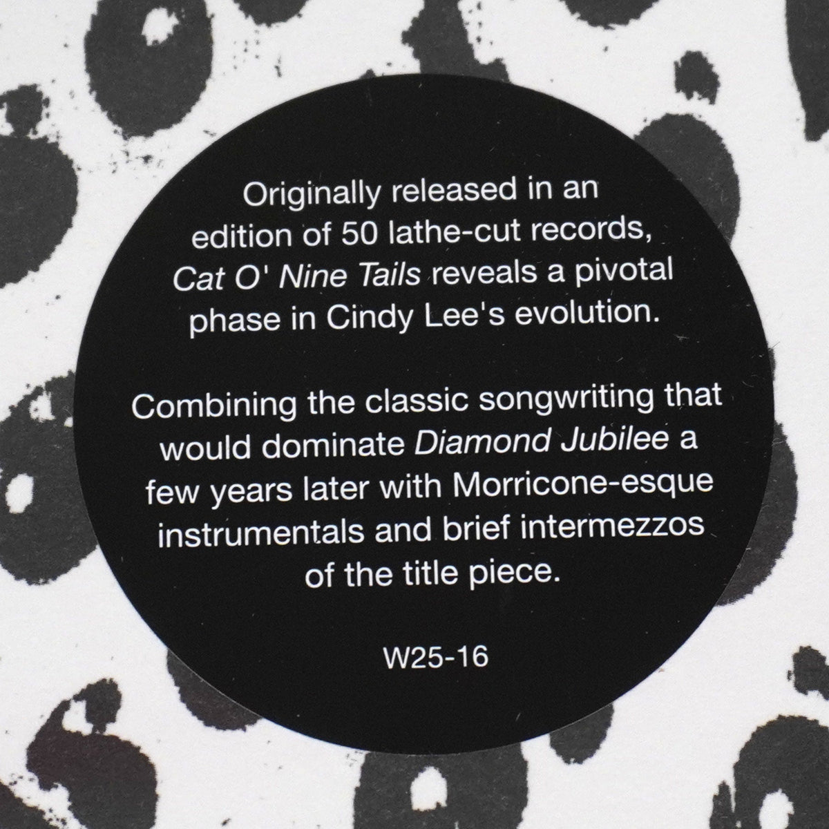 Cindy Lee: Cat O' Nine Tails