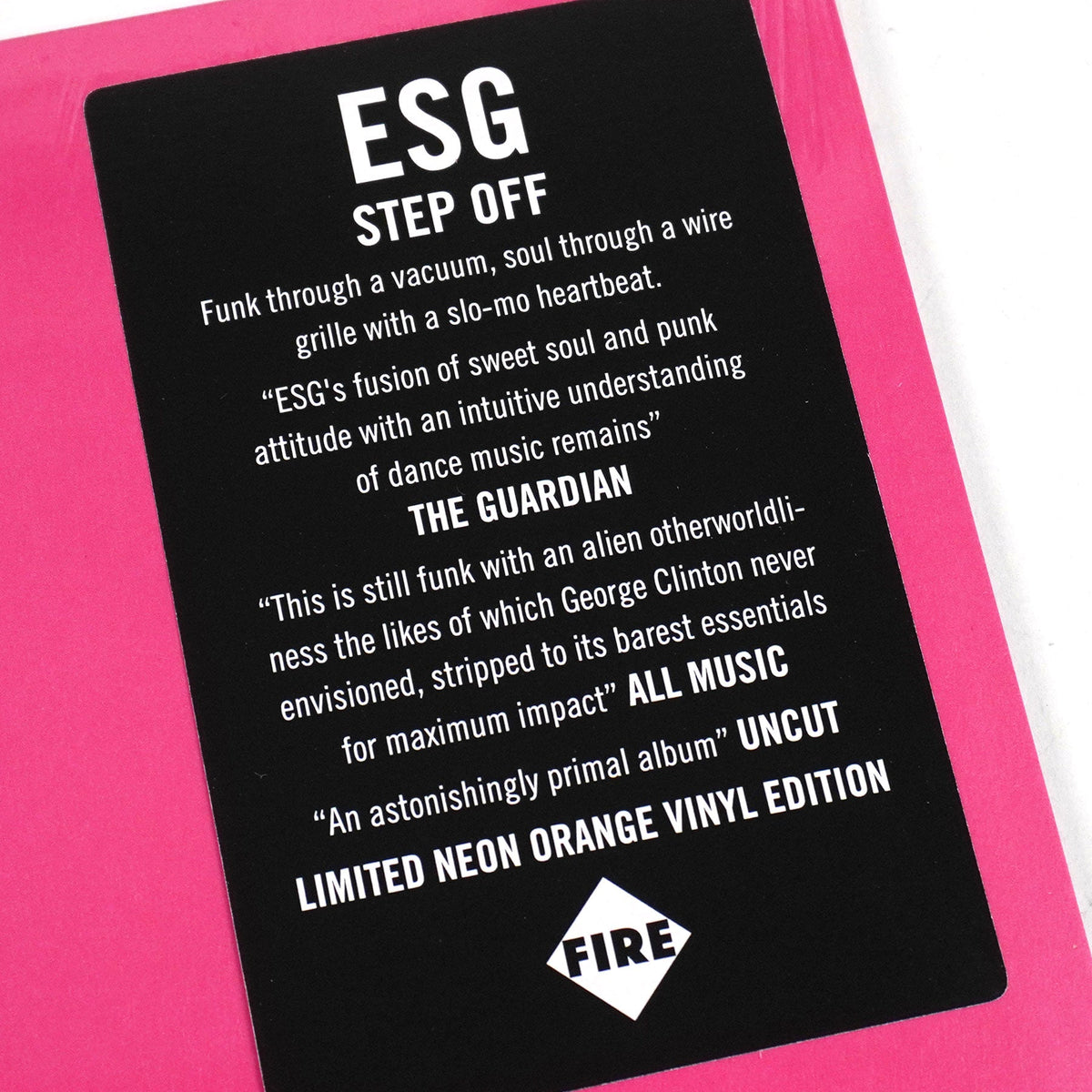 ESG: Step Off (Indie Exclusive Colored Vinyl)