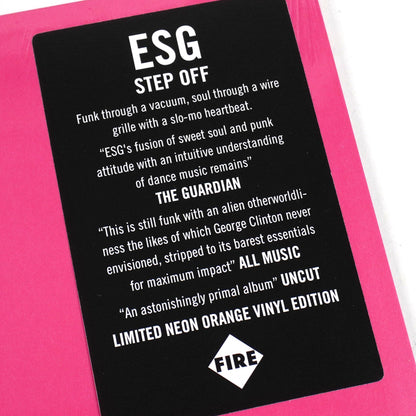 ESG: Step Off (Indie Exclusive Colored Vinyl)
